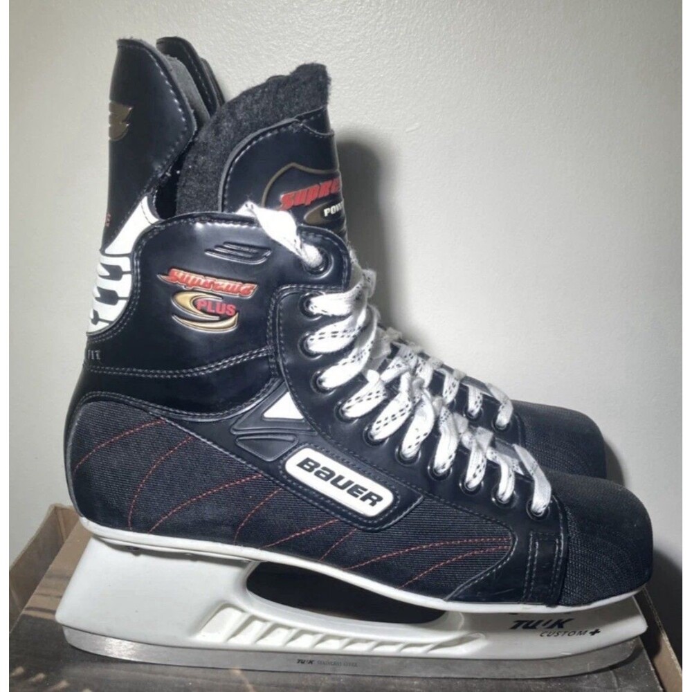 Bauer Supreme Plus Hockey Skates Sz 7D Custom + Tuuk - Picture 3 of 10